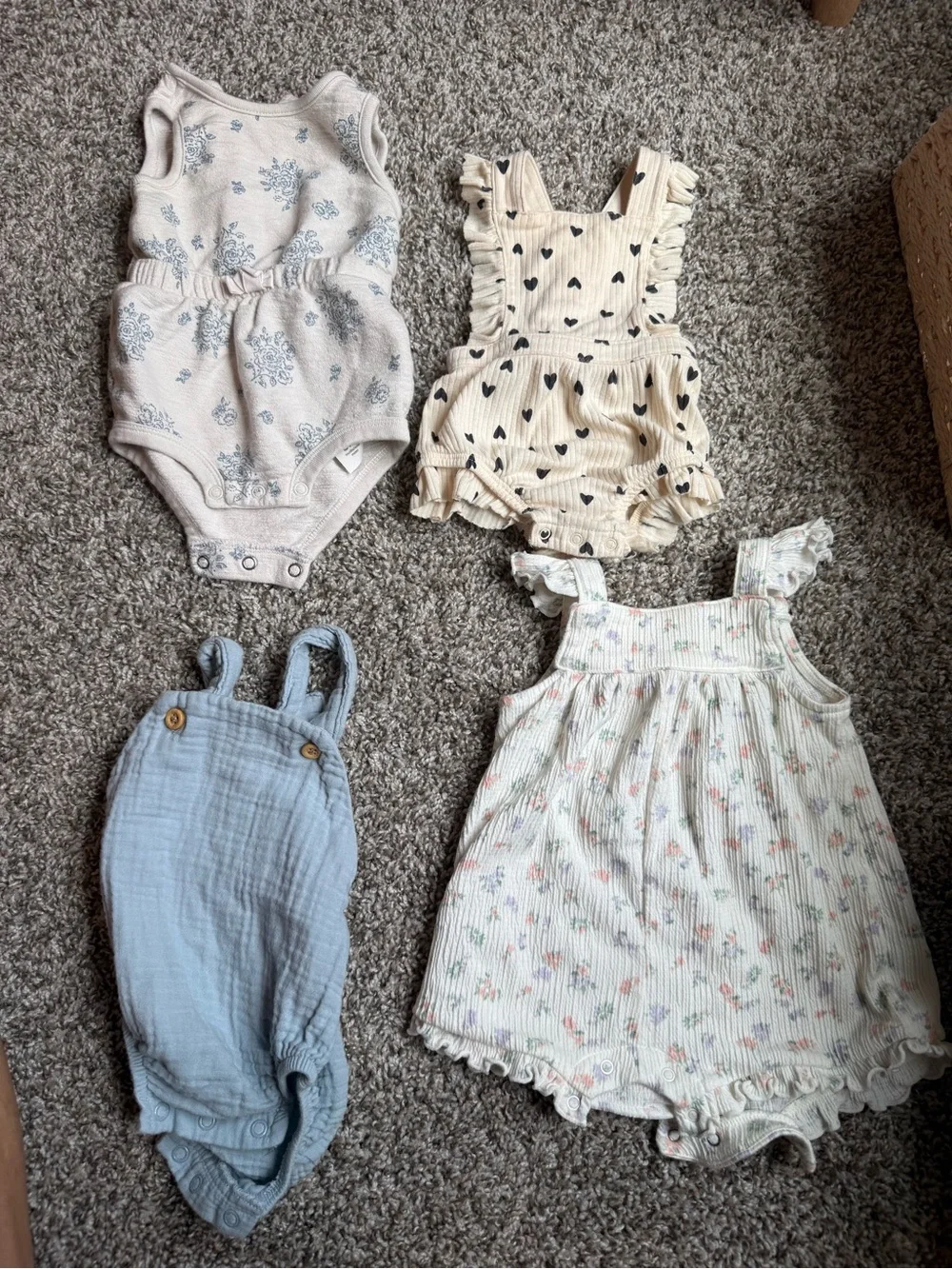 Baby Girl Rompers